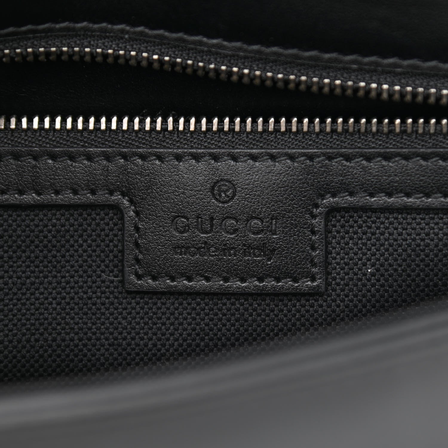 Gucci Calfskin Matelasse Monochrome Small GG Marmont Shoulder Bag Black 5 of 9