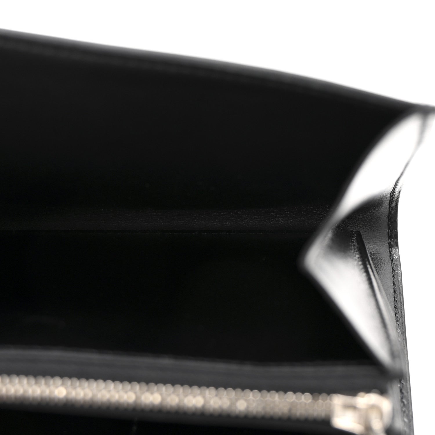 Hermes Box Constance Short Wallet Black 5 of 6