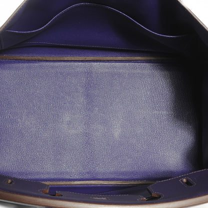 Hermes Epsom Birkin 35 Iris 6 of 10