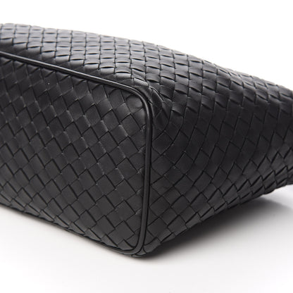 Bottega Veneta Nappa Intrecciato Small Shoulder Bag Black 9 of 10