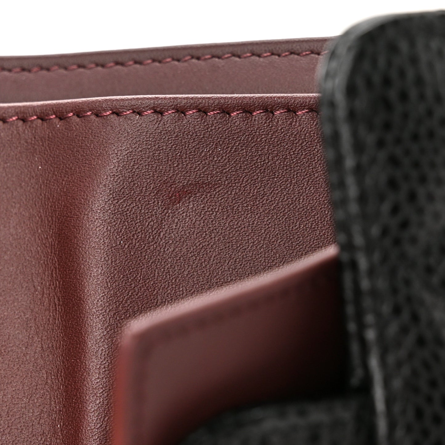 Caviar Quilted Compact Flap Wallet Black