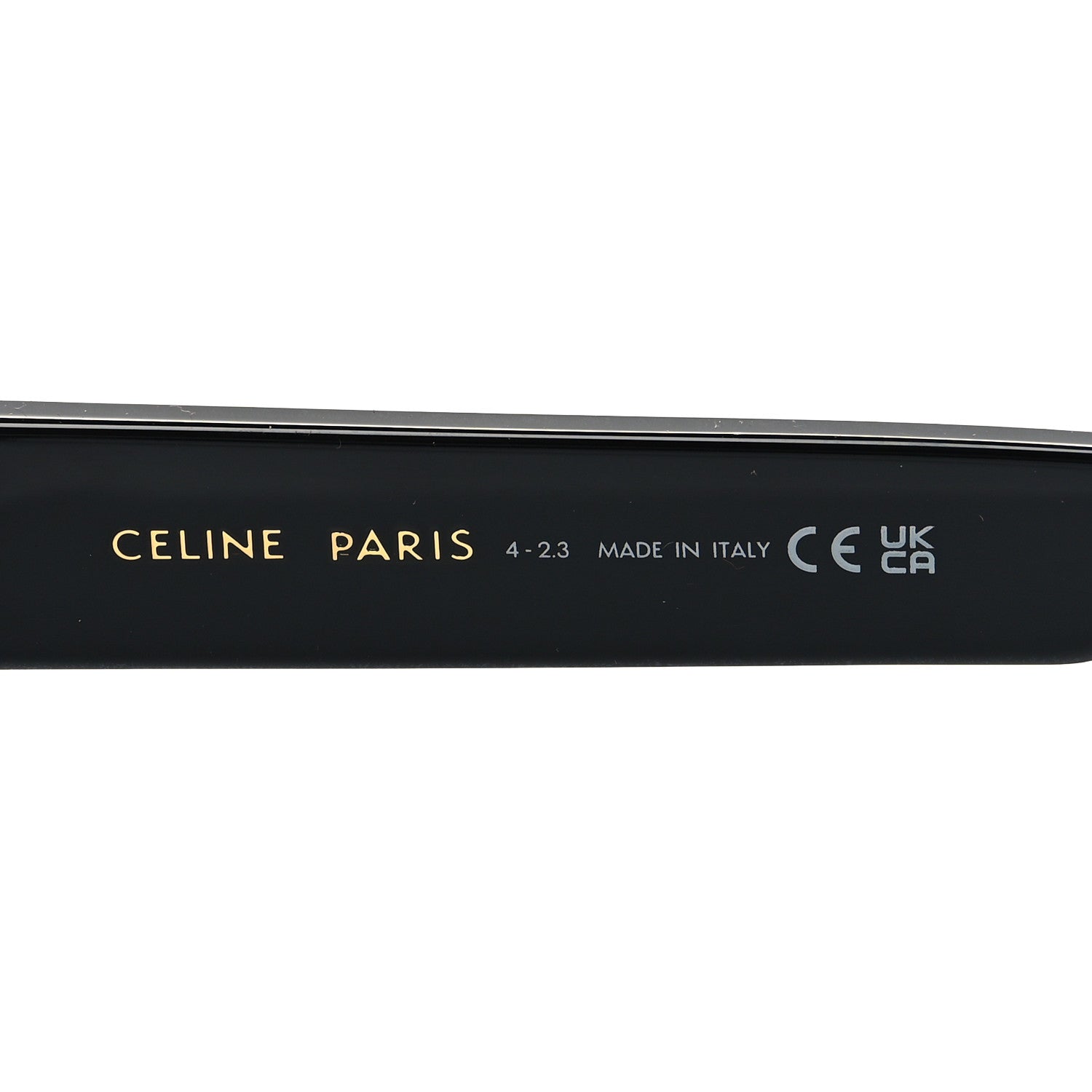 Celine Acetate Triomphe 01 Sunglasses CL 40194U Black 5 of 7