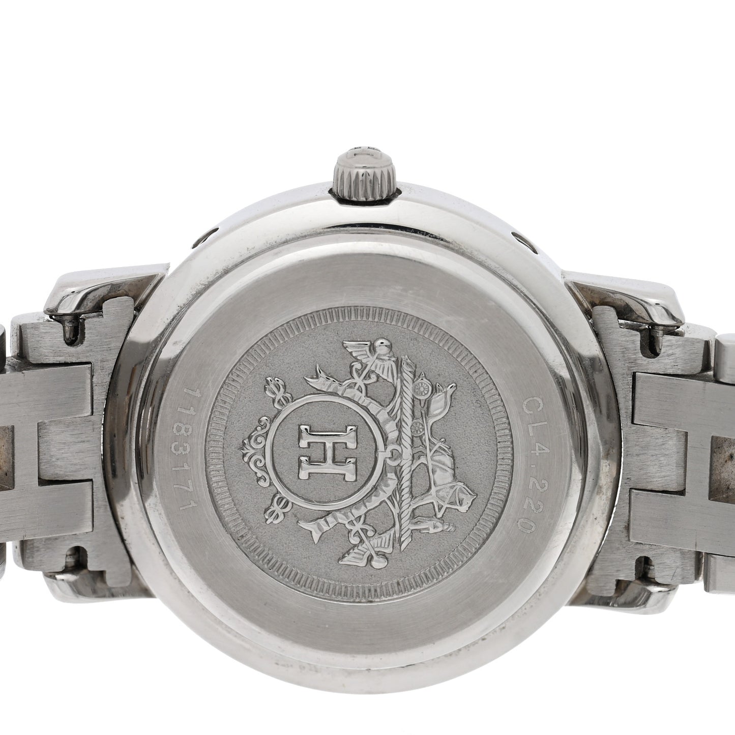 Stainless Steel 24mm Clipper Quartz Watch Gold