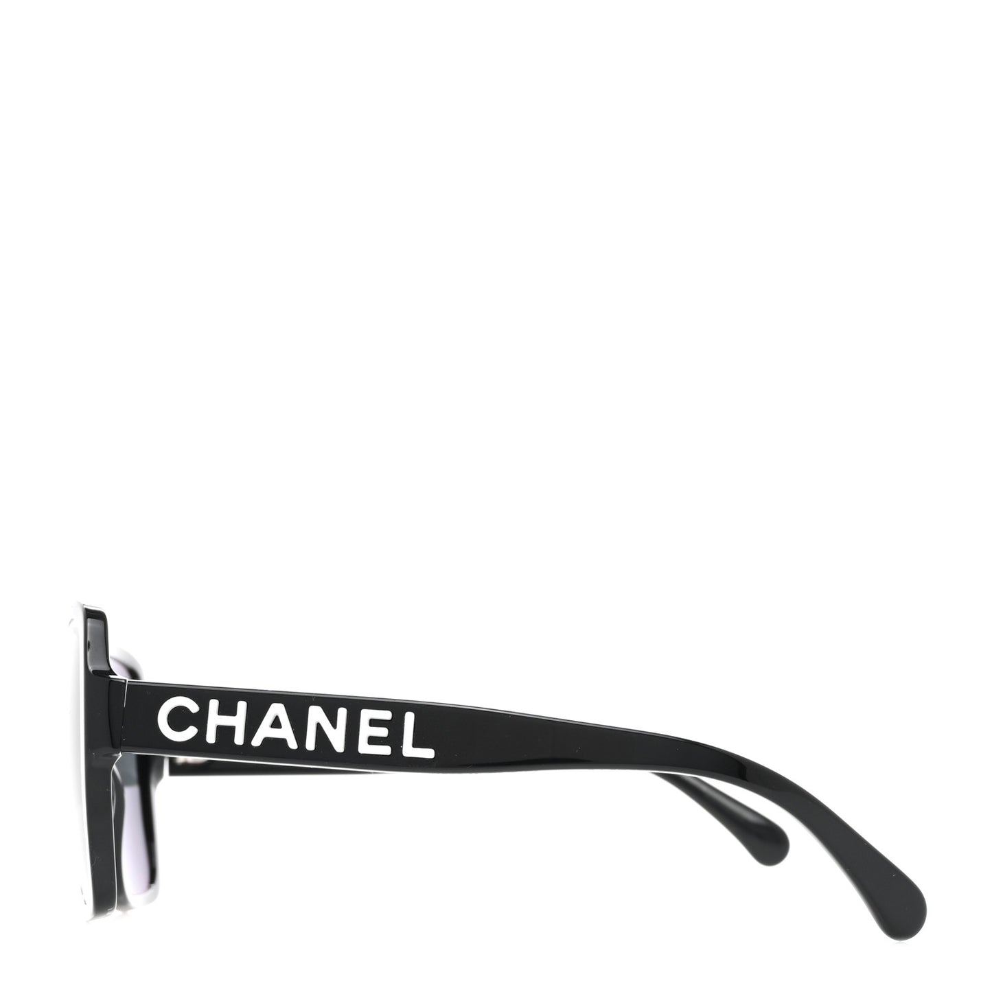 Acetate Square Sunglasses 5408 Black
