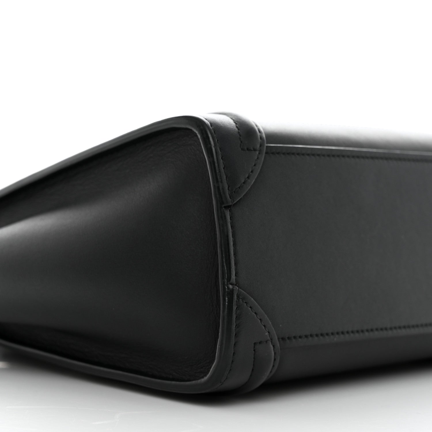 Celine Smooth Calfskin Nano Luggage Black 10 of 11