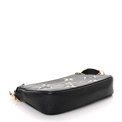 Louis Vuitton Empreinte Monogram Giant Mini Pochette Accessories Black 4 of 10