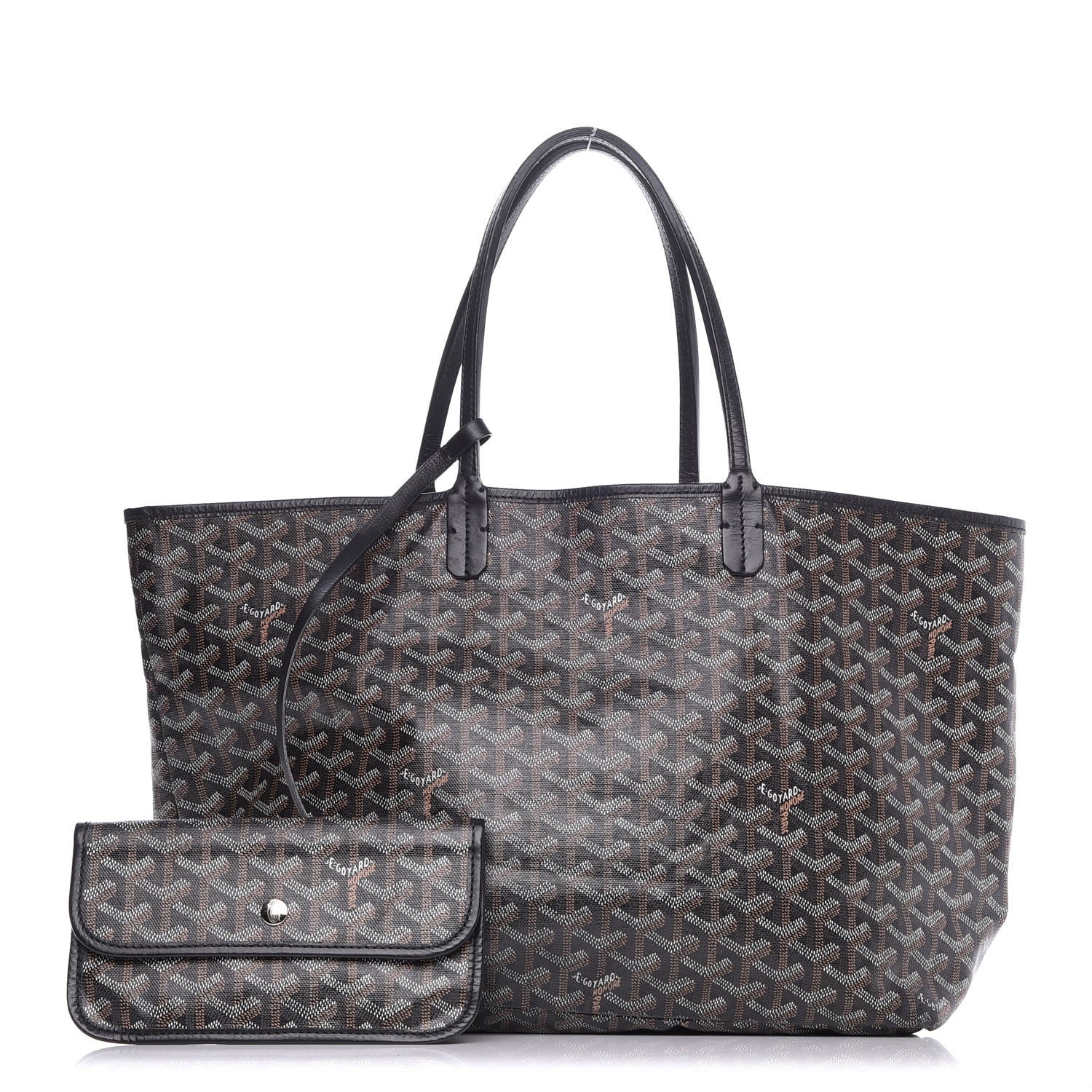 Goyard Goyardine Saint Louis PM Black 1 of 11