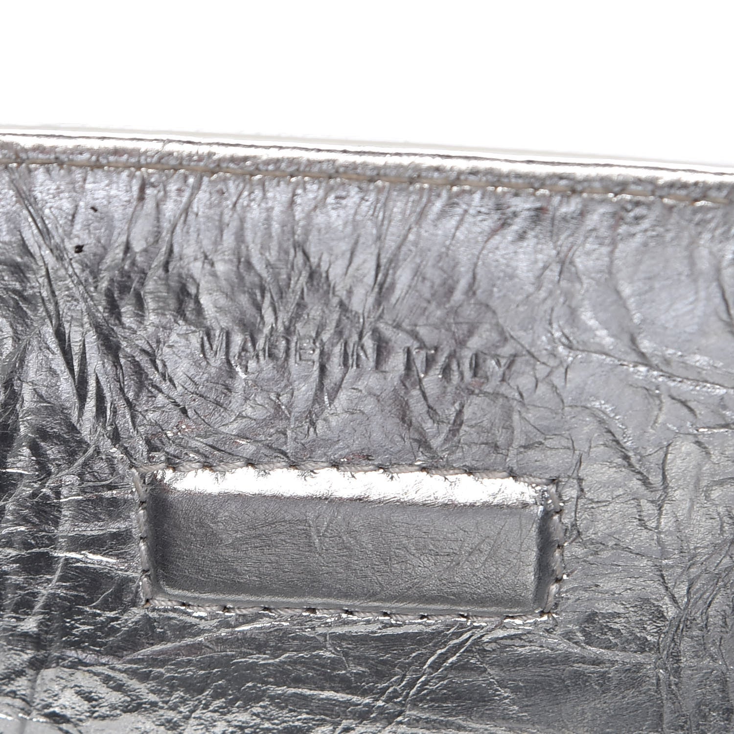 Christian Dior Metallic Calfskin Medium Diorever Flap Silver 7 of 16
