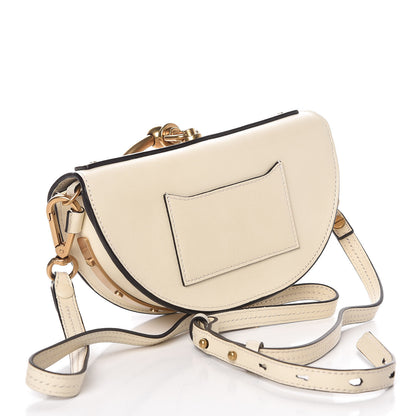Chloe Calfskin Small Nile Bracelet Minaudiere Bag Off White 3 of 10