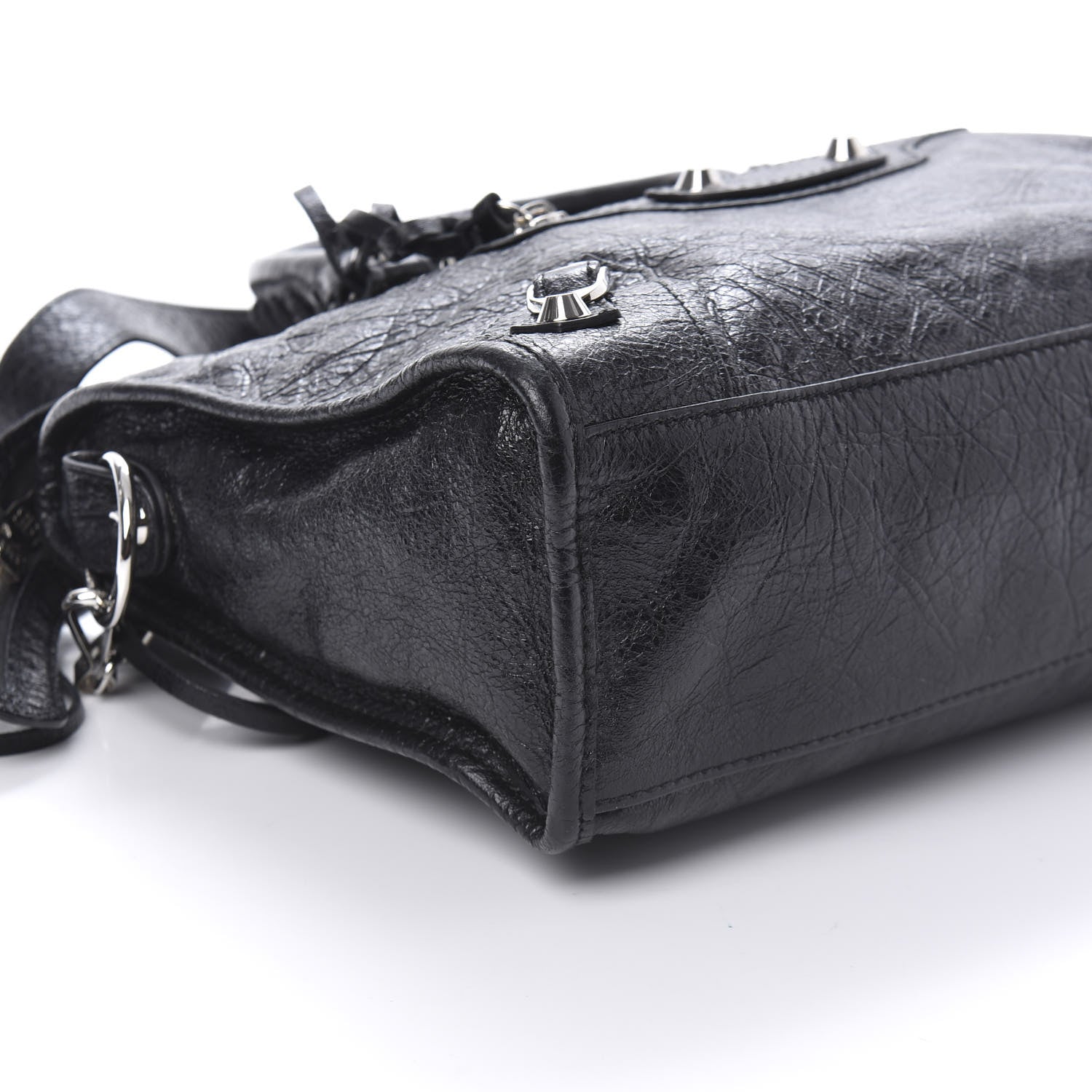Balenciaga Agneau Classic Silver Hardware S City Black 6 of 9