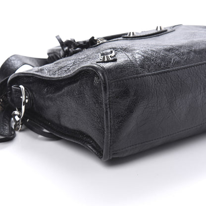 Balenciaga Agneau Classic Silver Hardware S City Black 6 of 9