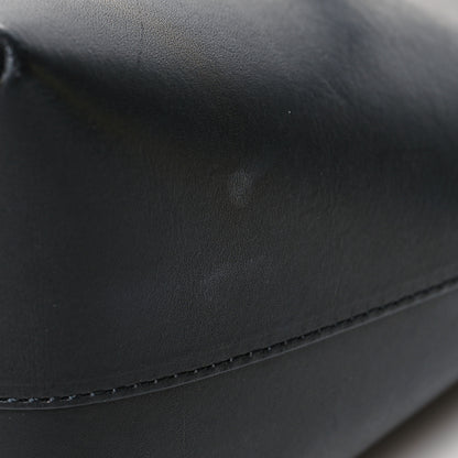 Mansur Gavriel Vegetable Tanned Calfskin Bucket Bag Black Flamma 12 of 13