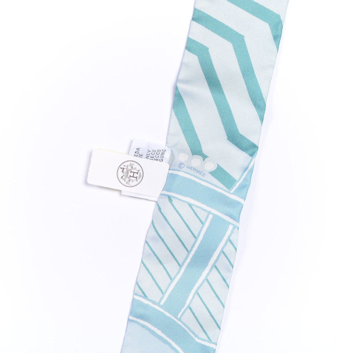 Silk Jeu de Soie Uniforme Twilly Aqua Celadon Ciel