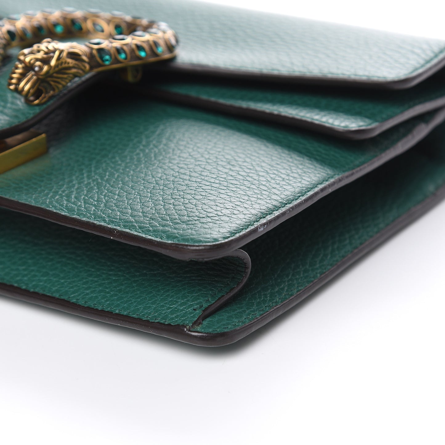Calfskin Mini Dionysus Shoulder Bag Emerald