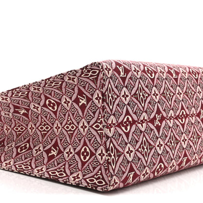 Louis Vuitton Jacquard Since 1854 Onthego GM Bourdeaux 9 of 10