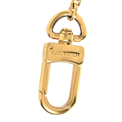 Louis Vuitton Metal Pochette Extender Key Ring Chain Gold 4 of 4