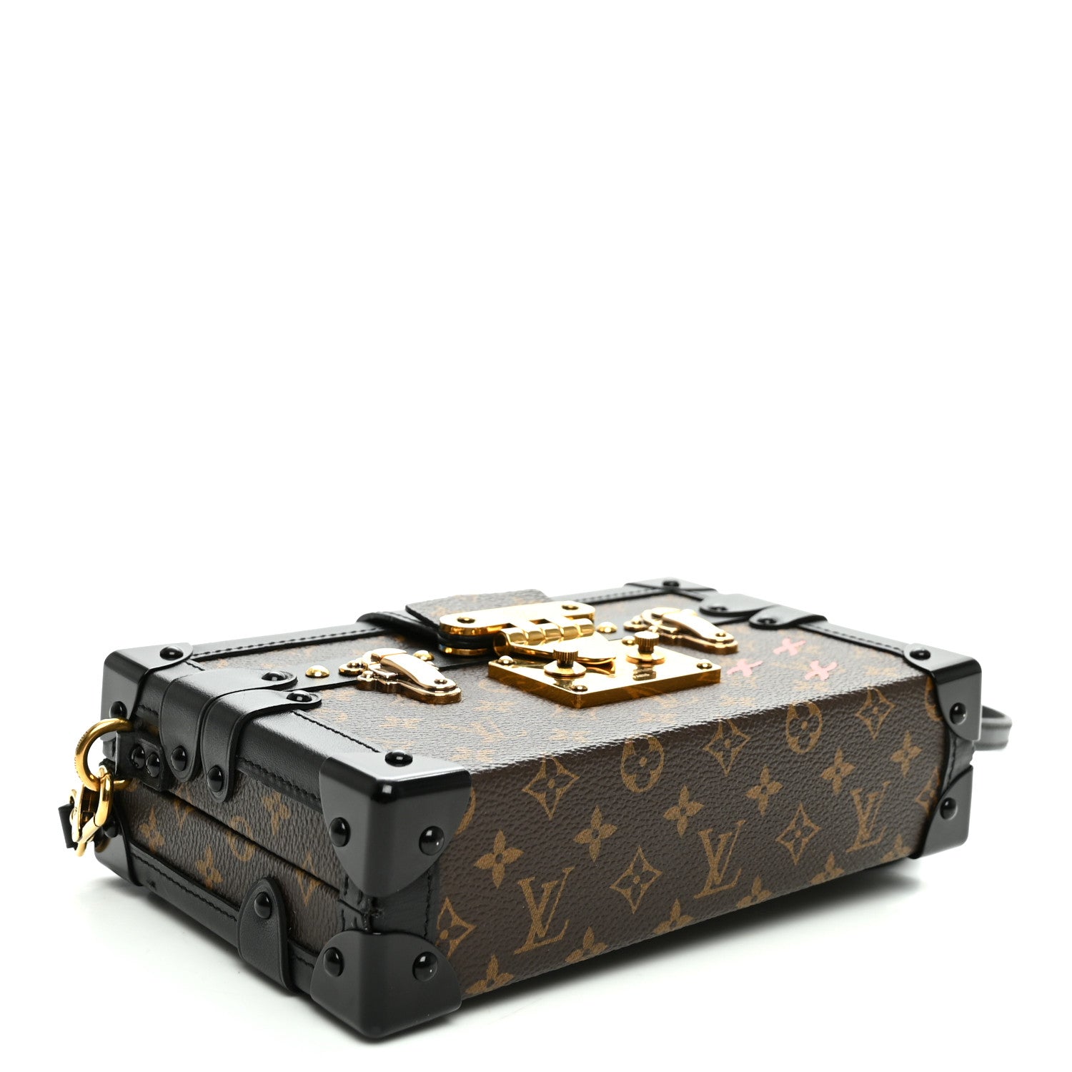 Louis Vuitton Monogram Petite Malle Black 4 of 9