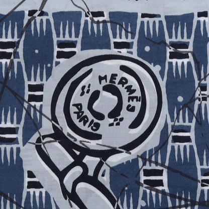 Hermes Cotton Scarf 100 4 of 4