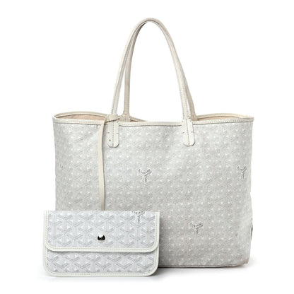 Goyard Goyardine Saint Louis PM White 1 of 9