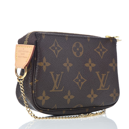 Louis Vuitton Monogram Mini Pochette Accessories 3 of 8