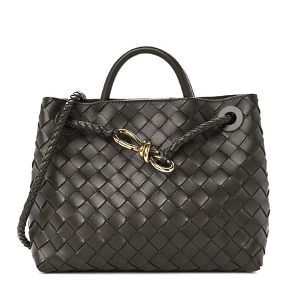 Bottega Veneta Nappa Intrecciato Small Andiamo Shoulder Bag Fondant 1 of 10