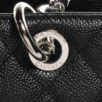 Chanel Caviar Grand Shopping Tote GST Black 8 of 8