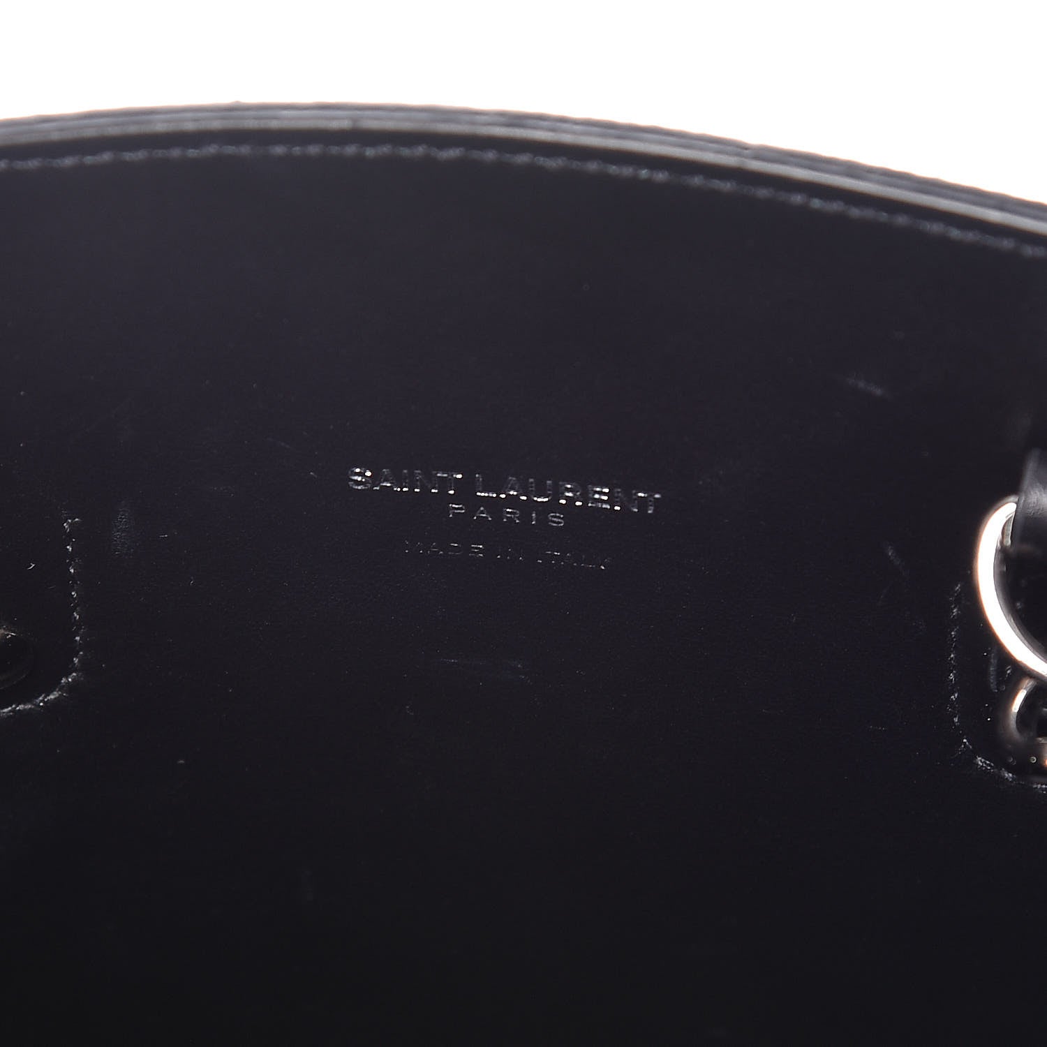 Saint Laurent Grained Calfskin Baby Sac De Jour Black 6 of 9