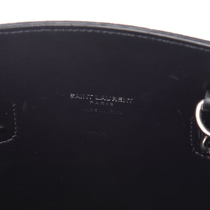 Saint Laurent Grained Calfskin Baby Sac De Jour Black 6 of 9
