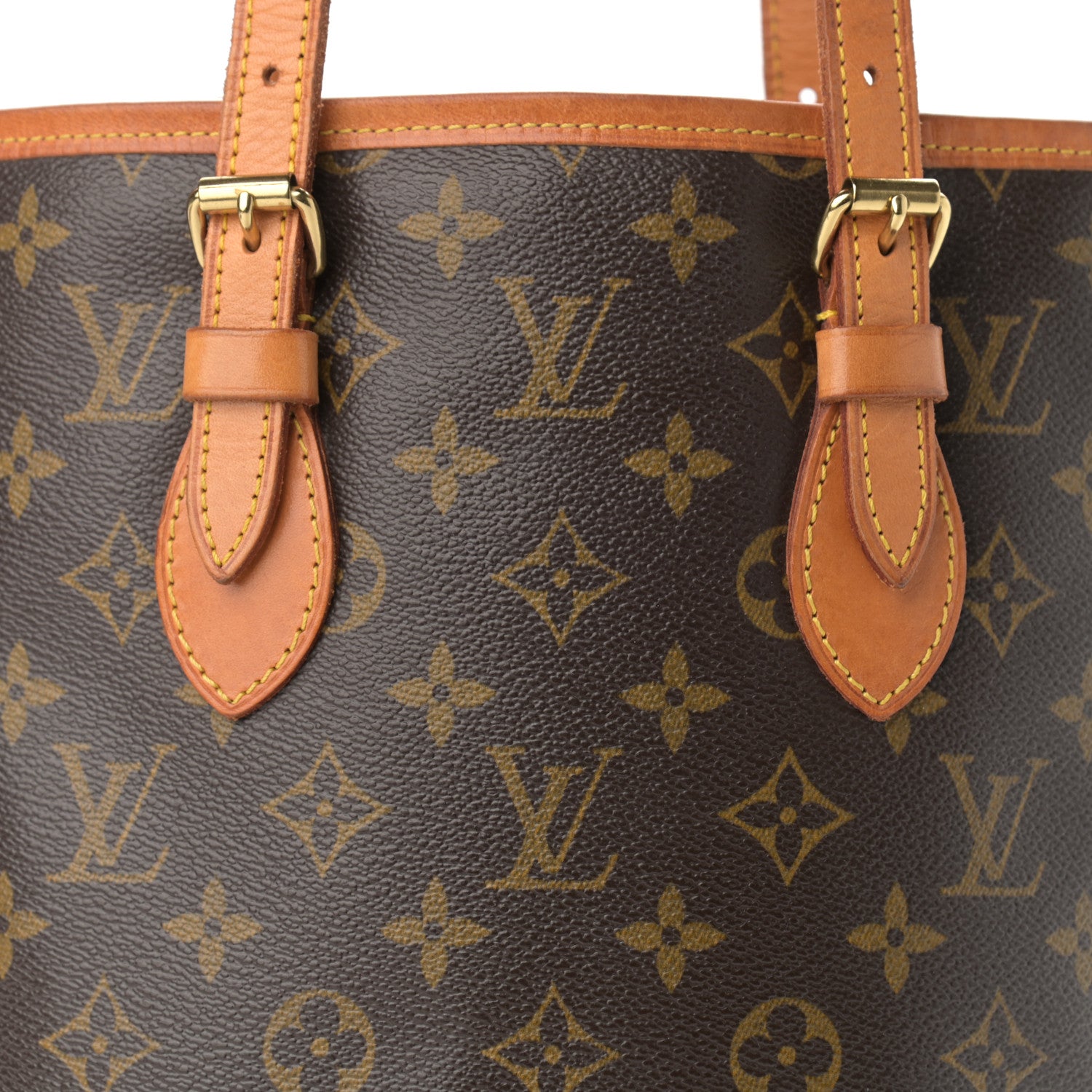 Louis Vuitton Monogram Petit Bucket 23 8 of 12