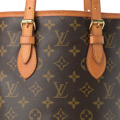 Louis Vuitton Monogram Petit Bucket 23 8 of 12