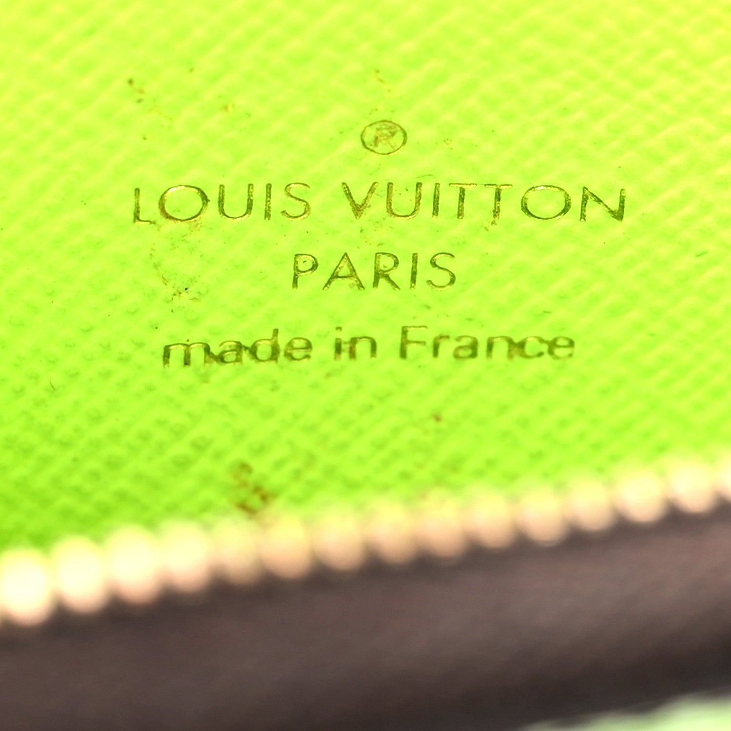 Louis Vuitton Monogram Graffiti Zippy Coin Purse Wallet Green 6 of 9