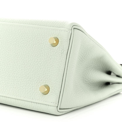 Hermes Togo Kelly Retourne 25 Gris Neve 10 of 11