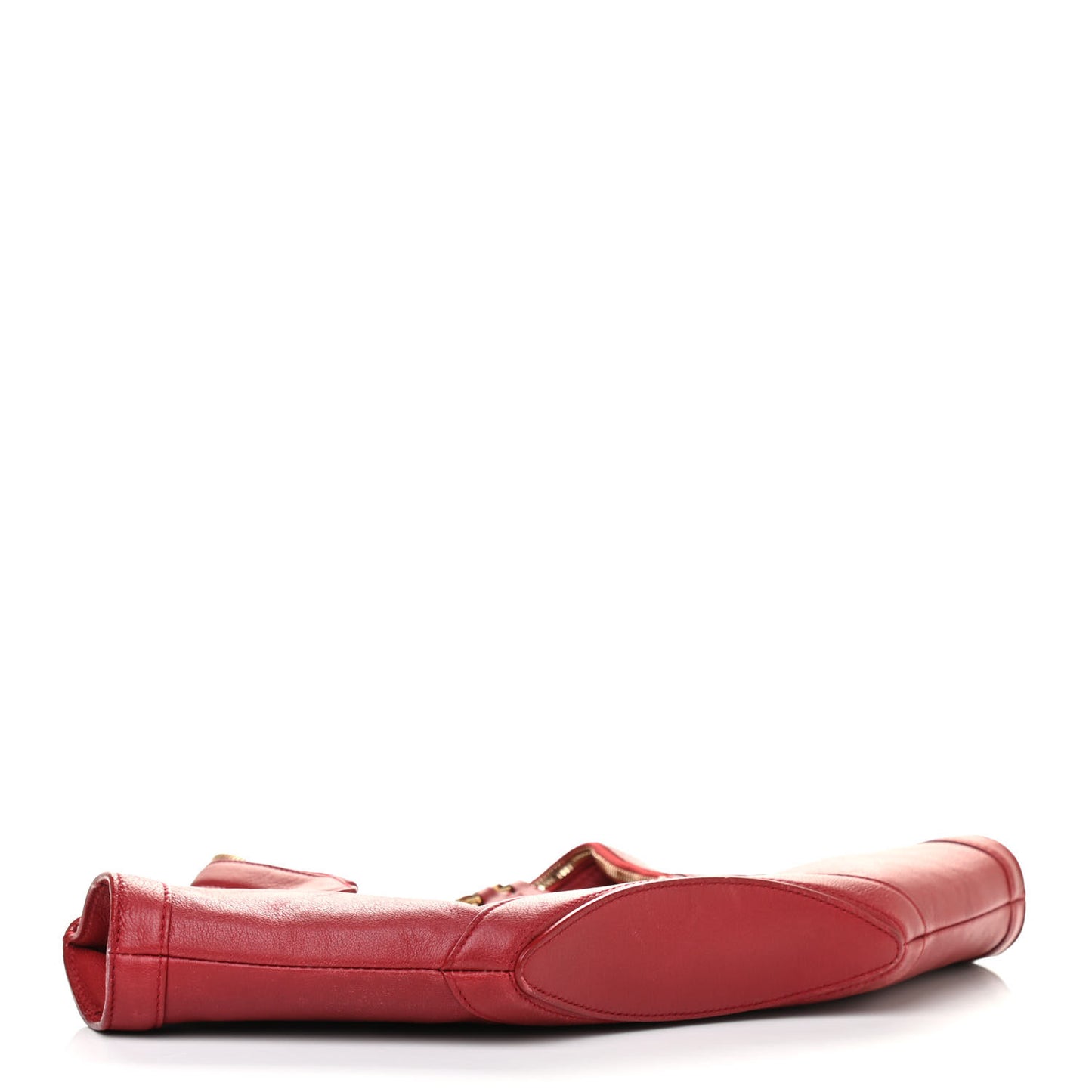 Calfskin De Manta Clutch Red