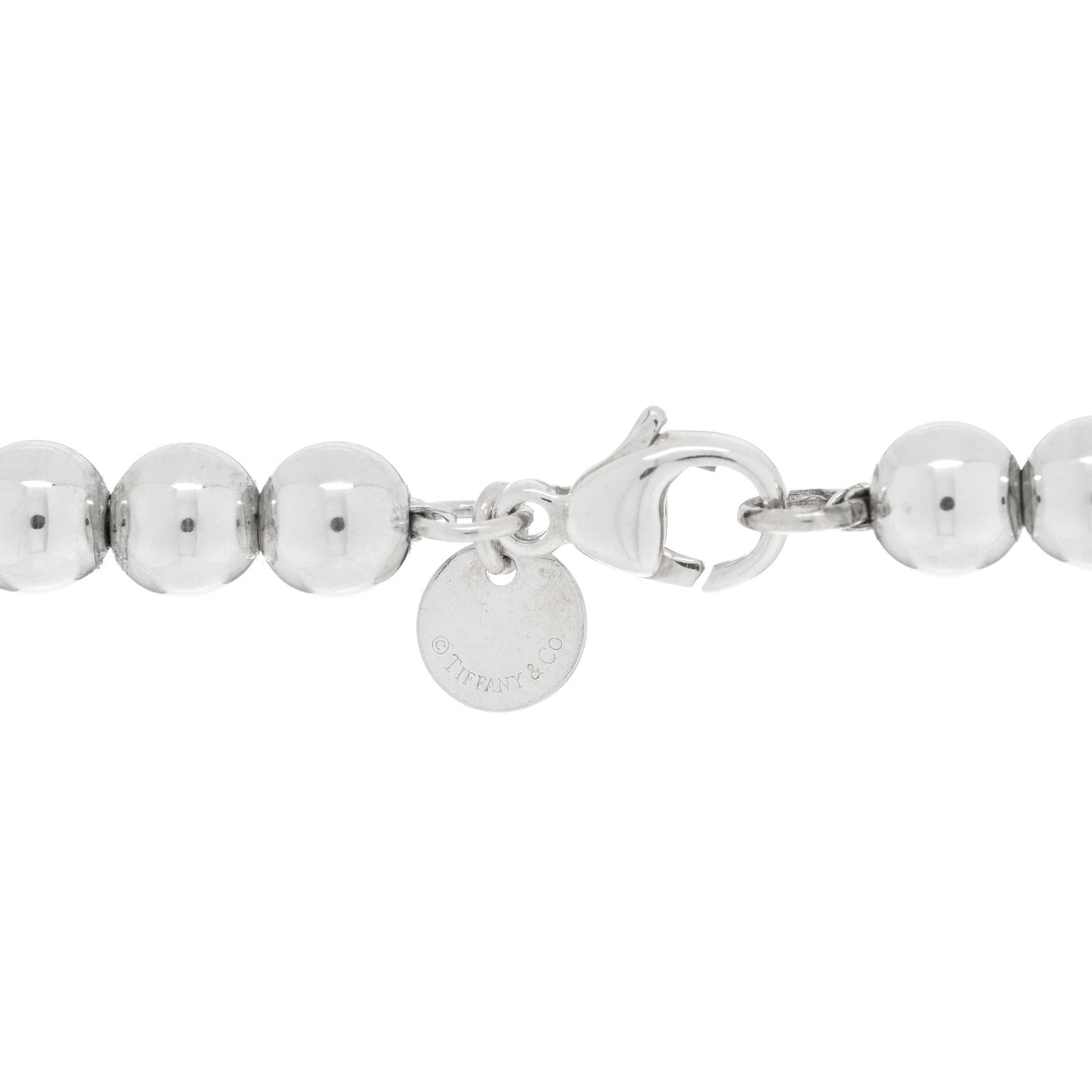 Sterling Silver HardWear Graduated Ball Necklace