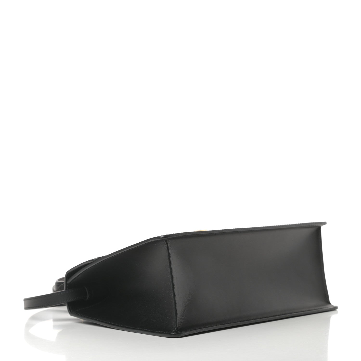 Gucci Calfskin Medium Sylvie Top Handle Bag Black 4 of 15