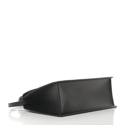 Gucci Calfskin Medium Sylvie Top Handle Bag Black 4 of 15