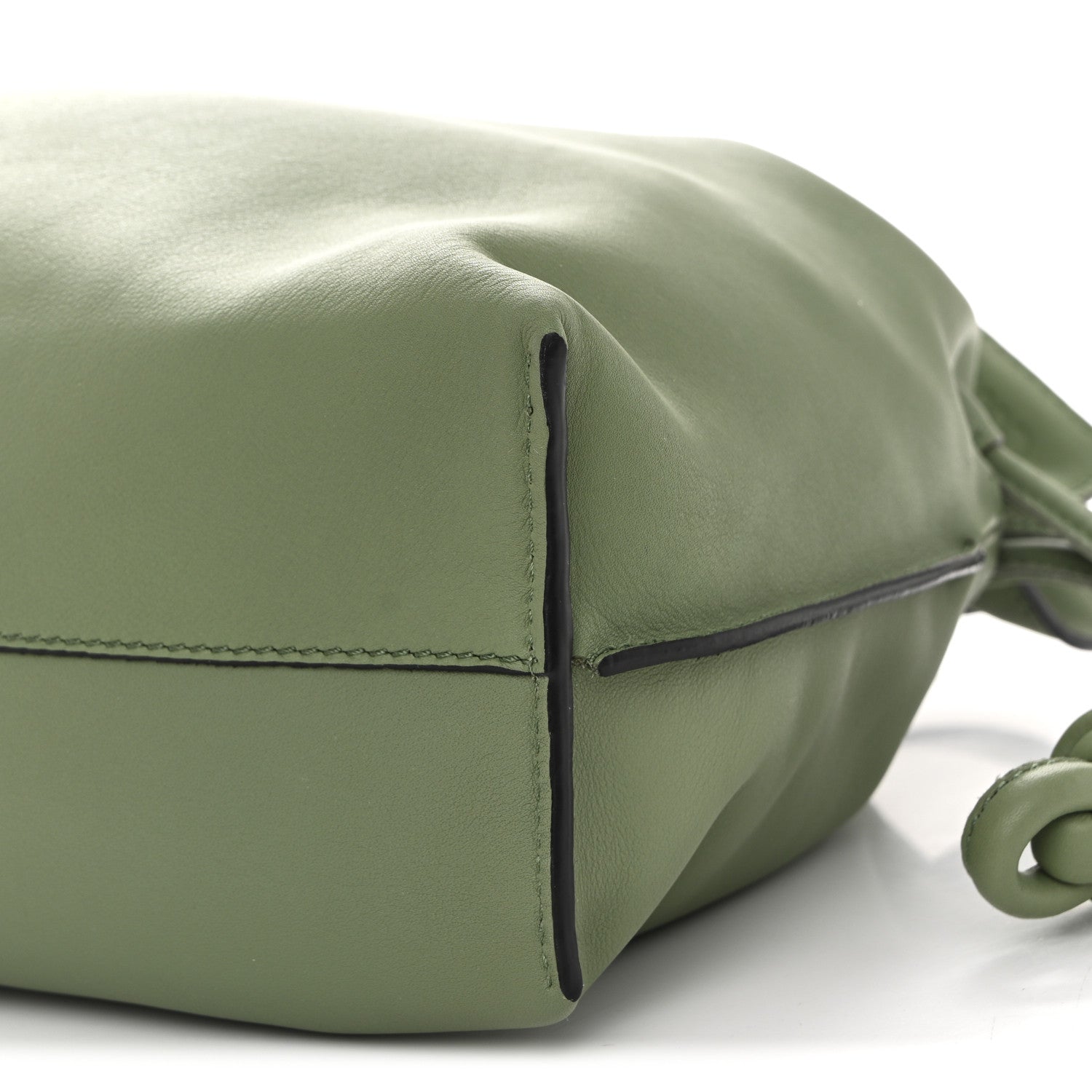 Loewe Nappa Flamenco Knot Clutch Rosemary 10 of 10