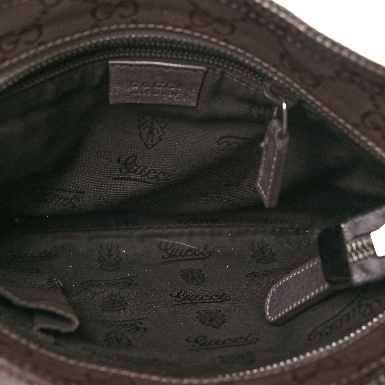 Gucci Imprime Monogram Small Flat Messenger Bag Mauve 5 of 10