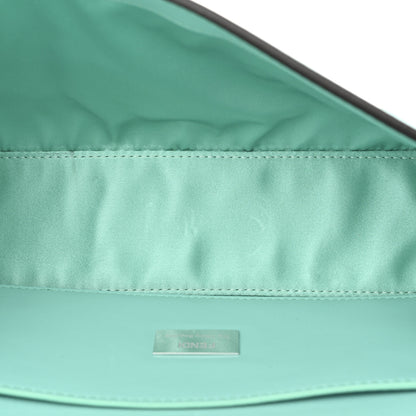 Fendi X TIFFANY Nappa Silver Baguette Blue Tiffany Silver 5 of 11