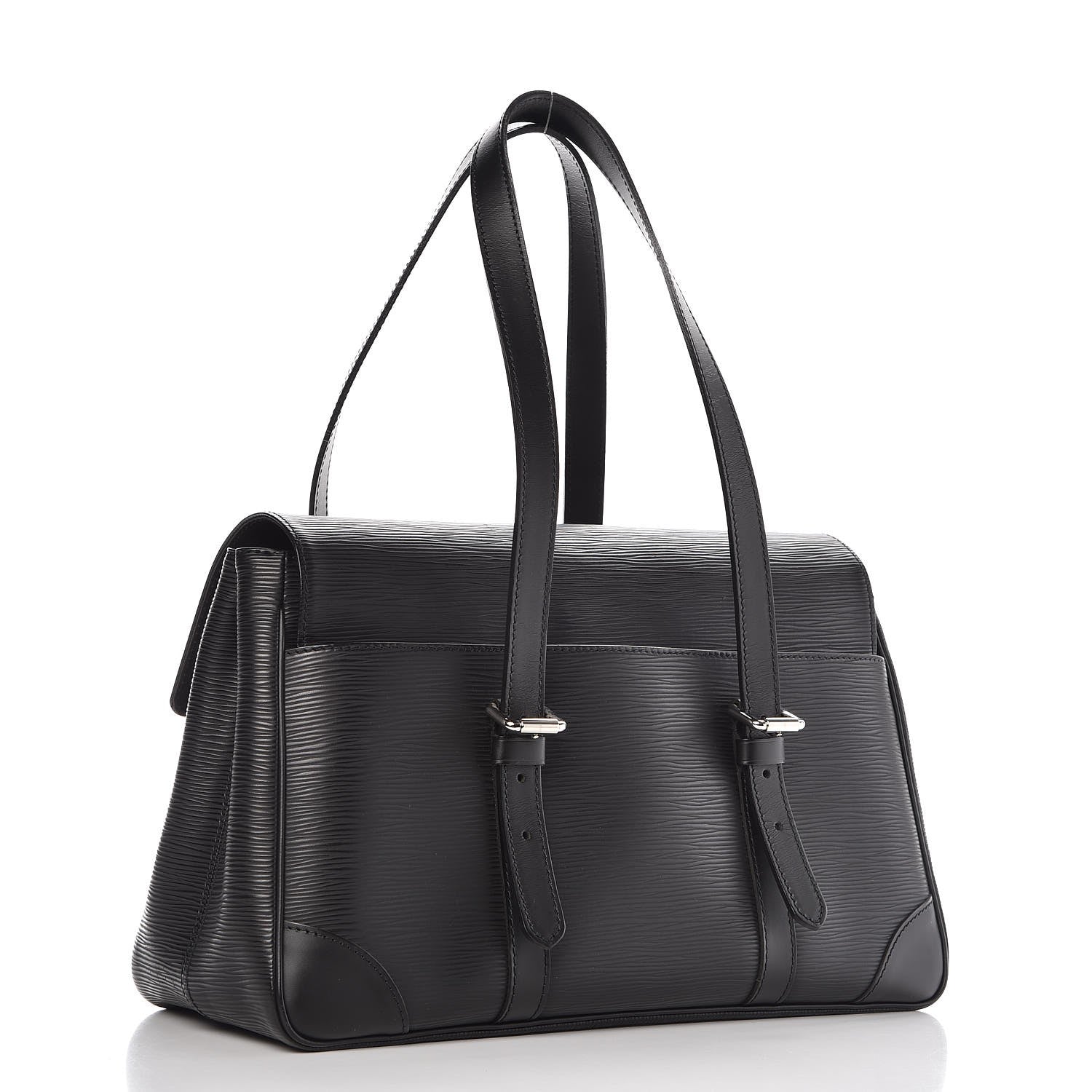 Louis Vuitton Epi Segur MM Black 3 of 11