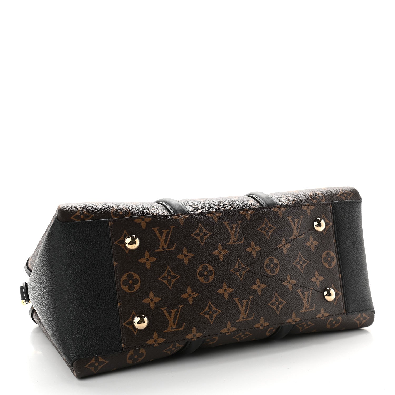 Louis Vuitton Monogram Soufflot MM Black 4 of 10