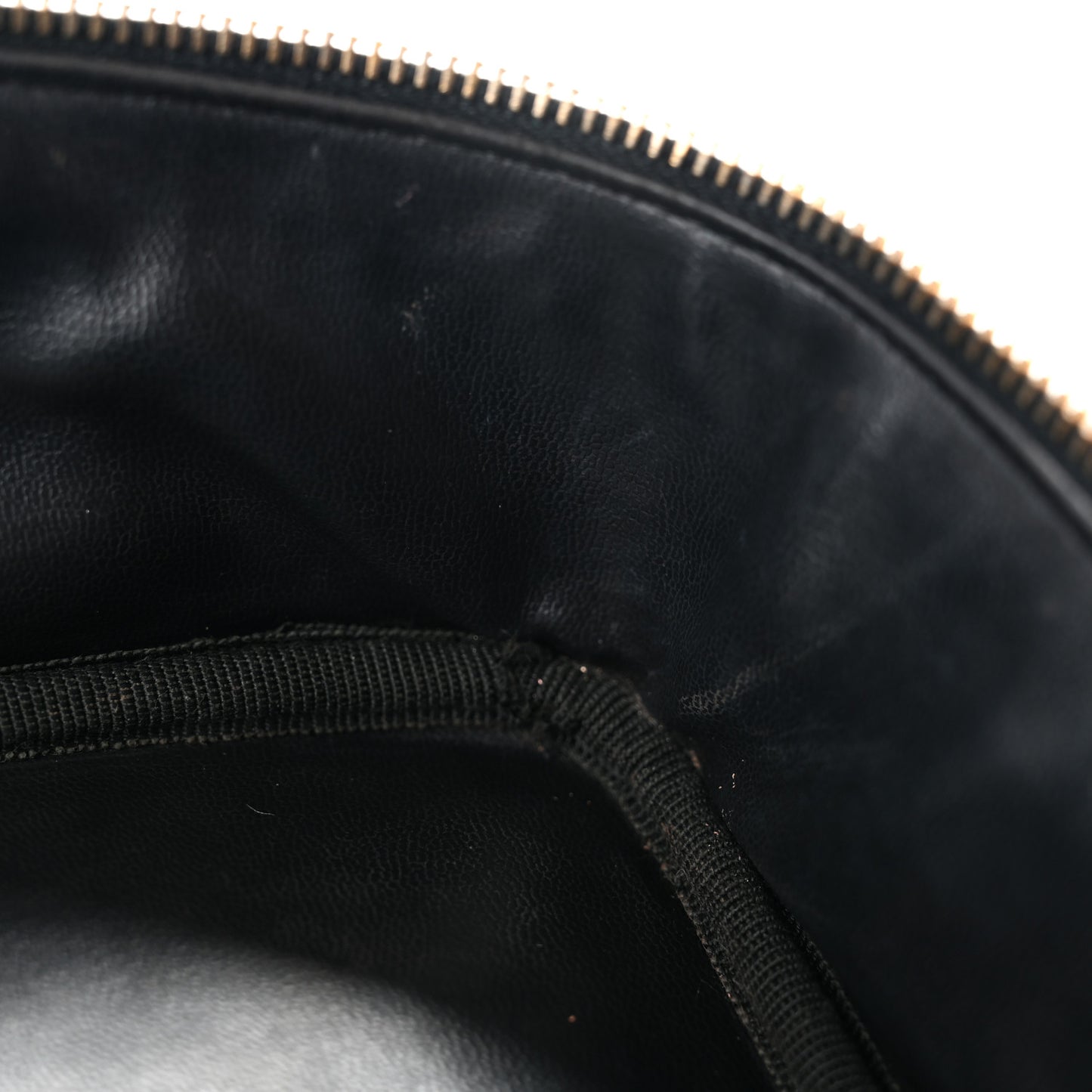 Patent Vanity Cosmetic Case Black