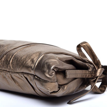 Gucci Calfskin Hysteria Large Clutch Metallic Gold 7 of 10