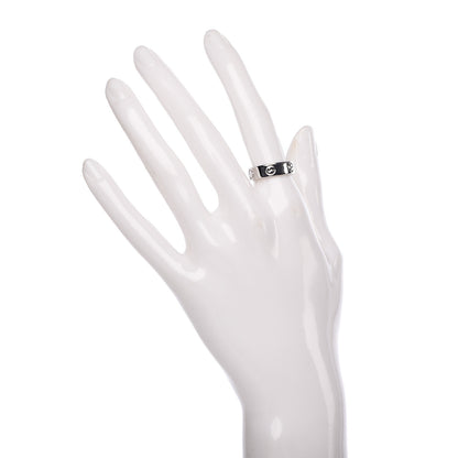 Cartier 18K White Gold 5.5mm LOVE Ring 53 6.25 2 of 4