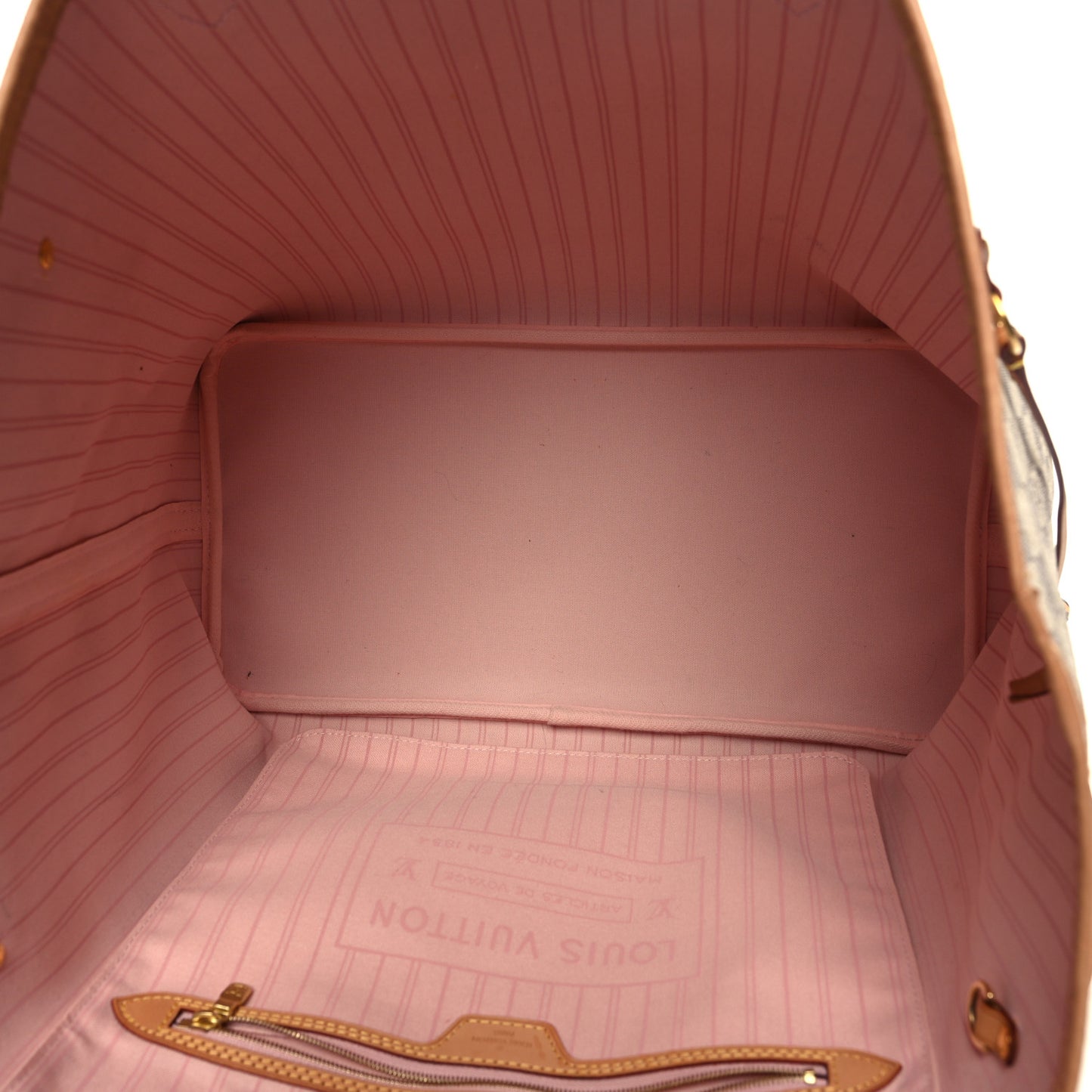 Damier Azur Neo Neverfull GM Rose Ballerine