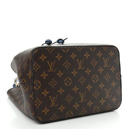 Louis Vuitton Monogram Neonoe MM Blue Jean 4 of 9