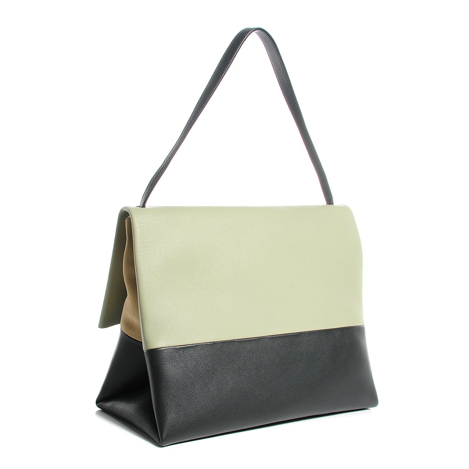 Celine Calfskin All Soft Shoulder Bag Pistachio 3 of 8