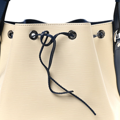 Louis Vuitton Epi Petit Bi-Color Noe Ivory Indigo 8 of 12