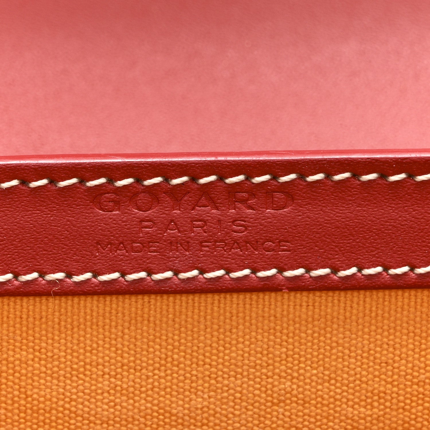 Goyard Goyardine Structure Mini Saigon Red 6 of 12