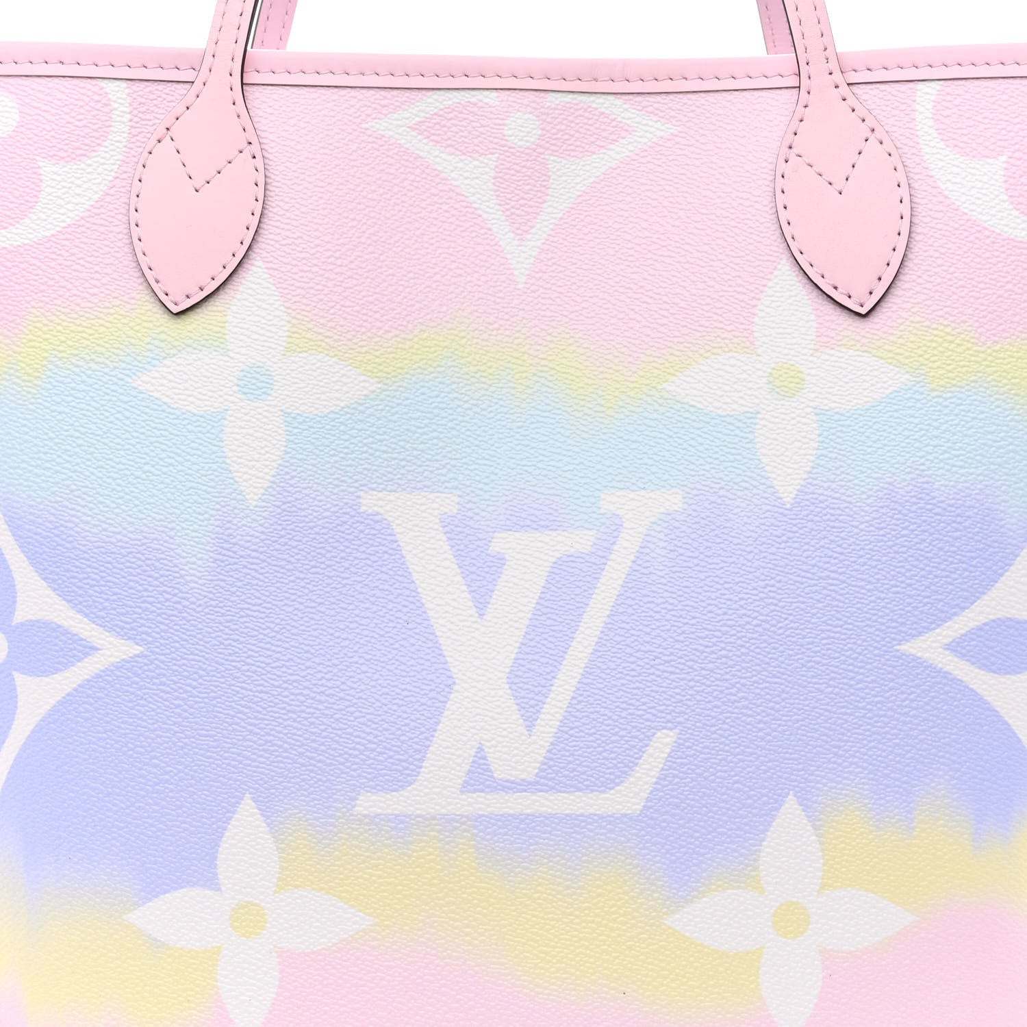 Louis Vuitton Monogram Escale Neverfull MM Pastel 7 of 9